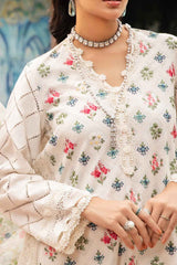 M Prints By Maria B Unstitched 3 Piece Luxury Emb Lawn Eid 2 Edit Suit-MPT-2203-A