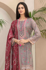 Tiyani By Tawakkal Unstitched 3 Piece Digital Printed Lawn Vol-01 Suit-D-3594