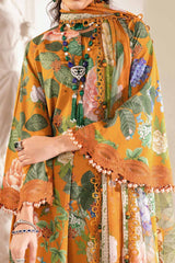 M Prints By Maria B Unstitched 3 Piece Luxury Emb Lawn Eid 2 Edit Collection'2024-MPT-2210-B