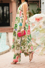 M Prints By Maria B Unstitched 3 Piece Luxury Emb Lawn Eid 2 Edit Suit-MPT-2210-A