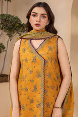 Zellbury Unstitched 3 Piece Lawn Edit 2 Suit-WUS26X30610