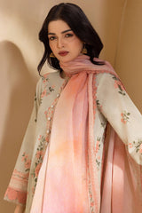 Zellbury Unstitched 3 Piece Lawn Edit 2 Suit-WUS26X30609
