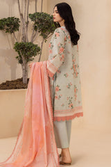 Zellbury Unstitched 3 Piece Lawn Edit 2 Suit-WUS26X30609