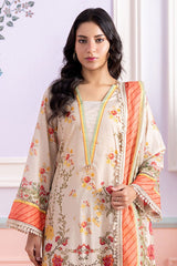 Zellbury Unstitched 3 Piece Lawn Edit 2 Suit-WUS26X30563