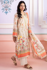 Zellbury Unstitched 3 Piece Lawn Edit 2 Suit-WUS26X30563