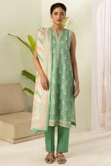 Zellbury Unstitched 3 Piece Lawn Edit 2 Suit-WUS26X30554