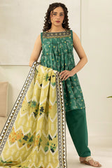 Zellbury Unstitched 3 Piece Lawn Edit 2 Suit-WUS26X30542