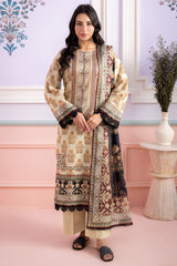 Zellbury Unstitched 3 Piece Lawn Edit 2 Suit-WUS26X30539