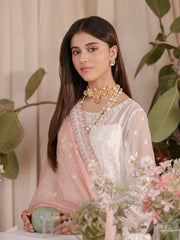 Gulaal Unstitched 3 Piece Emb Chiffon Collection'2023-Meesha UC-02