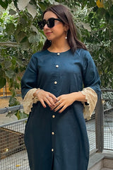 Urban Cut 2 Piece Cotton Embroidered Suit