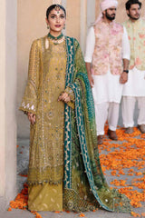 Jhoomro by Nureh Unstitched 3 Piece Luxury Formal Suit-NL-33