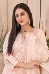 Zenel By Tawakkal Unstitched 3 Piece Fancy Emb Jacquard Lawn Suit-D-2158