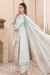 Zenel By Tawakkal Unstitched 3 Piece Fancy Emb Jacquard Lawn Suit-D-2157