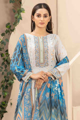 Tiyani By Tawakkal Unstitched 3 Piece Digital Printed Lawn Vol-02 Suit-D-3602