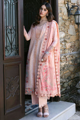 Aylin By Republic Unstitched 3 Piece Emb Lawn Summer Suit-D-06-A-Cemile