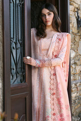 Aylin By Republic Unstitched 3 Piece Emb Lawn Summer Suit-D-06-A-Cemile