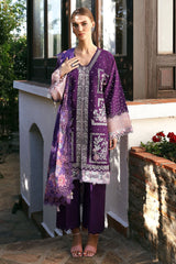 Aylin By Republic Unstitched 3 Piece Emb Lawn Summer Suit-D-06-B-Cemile