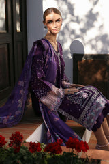 Aylin By Republic Unstitched 3 Piece Emb Lawn Summer Suit-D-06-B-Cemile