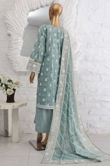 Hues Gold by Hz Stitched 3 Piece Festive Eid Edit Lawn Suit-SSP-3P-019