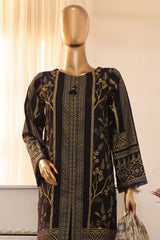 Hues Gold by Hz Stitched 3 Piece Festive Eid Edit Lawn Suit-SSP-3P-024