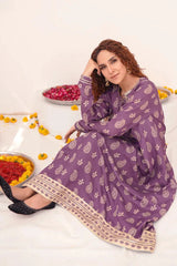 Dhaga Stitched 1 Piece Jacquard Frocks 2025-Aleira
