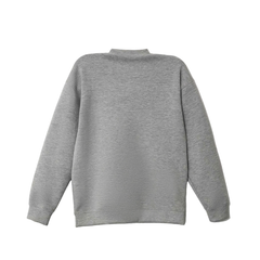 Little Bundles Stitched Kids Suit-Mist Grey Sweat Shirt