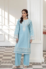 Flutterby Stitched 2 Piece Cotton Satin Winter Collection'2025-Dania - sb