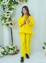 Suitsu Stitched Co Ords Collection-Sunbeam 2-Piece Set