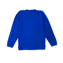 Little Bundles Stitched Kids Suit-Navy Luxe Sweat Shirt