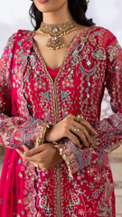 Ember Festive By Aylin Unstitched 3 Piece Formals Collection'2025-Fuchsia