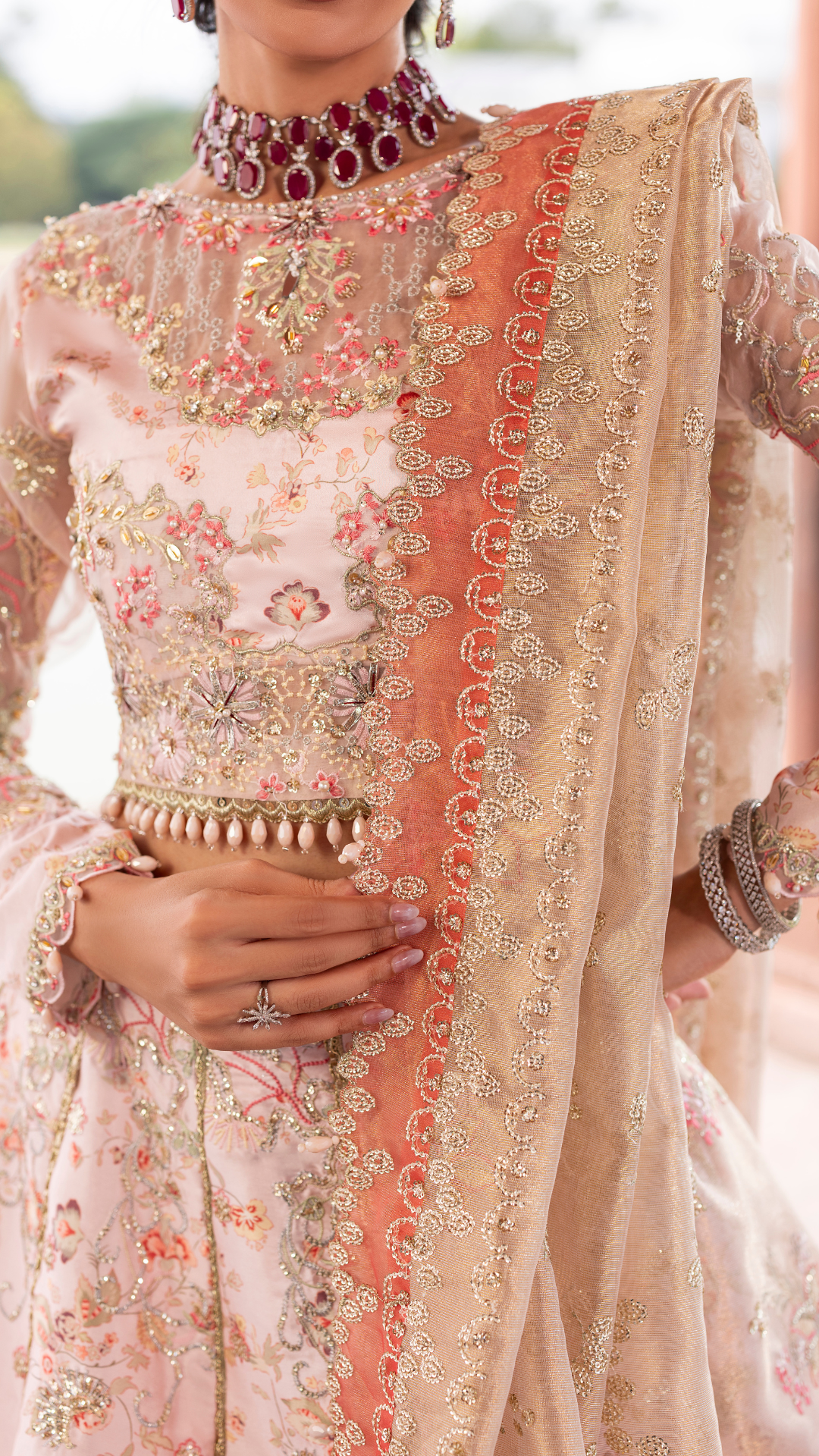 Ember Festive By Aylin Unstitched 3 Piece Formals Collection'2025-Silk Stone