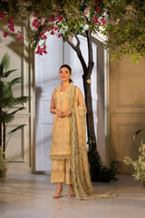 Vital by Sobia Nazir Unstitched 3 Piece Lawn Suit-V-01-B