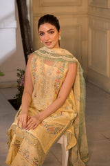 Vital by Sobia Nazir Unstitched 3 Piece Lawn Suit-V-01-B