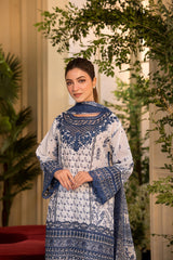 Vital by Sobia Nazir Unstitched 3 Piece Lawn Suit-V-10-B