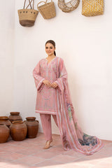 Vital by Sobia Nazir Unstitched 3 Piece Lawn Suit-V-02-A