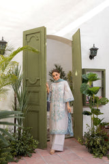 Vital by Sobia Nazir Unstitched 3 Piece Lawn Suit-V-02-B