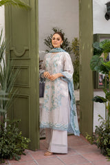 Vital by Sobia Nazir Unstitched 3 Piece Lawn Suit-V-02-B