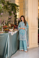 Vital by Sobia Nazir Unstitched 3 Piece Lawn Suit-V-03-A