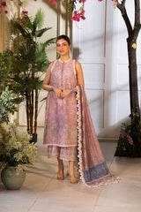 Vital by Sobia Nazir Unstitched 3 Piece Lawn Suit-V-03-B