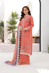 Vital by Sobia Nazir Unstitched 3 Piece Lawn Suit-V-04-A