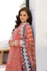 Vital by Sobia Nazir Unstitched 3 Piece Lawn Suit-V-04-A