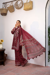 Vital by Sobia Nazir Unstitched 3 Piece Lawn Suit-V-05-B