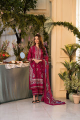 Vital by Sobia Nazir Unstitched 3 Piece Lawn Suit-V-07-B