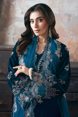 Ramsha Unstitched 3 Piece Luxury Velvet Vol-07 Collection'2025-V-707