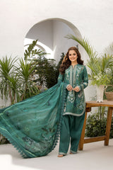 Vital by Sobia Nazir Unstitched 3 Piece Lawn Suit-V-09-B