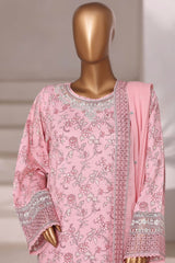 Sada Bahar Stitched 3 Piece Luxury Viscose Winter Collection'2025-VCK-313-Pink
