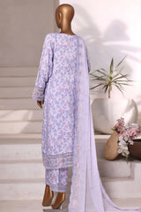 Sada Bahar Stitched 3 Piece Luxury Viscose Winter Collection'2025-VCK-314-Lilac