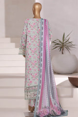 Sada Bahar Stitched 3 Piece Festive Emb Viscose Collection'2025-VCK-550-Pista