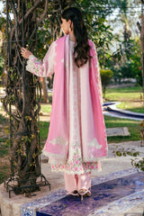 Vintage Flora By Manara Unstitched 3 Piece Summer Suit-VF-09-Rozinay