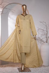 Valencia By HZ Unstitched 3 Piece Emb Jacquard Suit-VJ-13